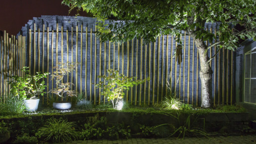 Jardin, jeux de lignes - 300 m2 créé par le paysagiste Florian Degroise