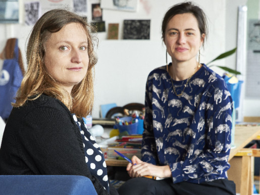 Portrait de Solène Ortoli et Paule Hautefort lors de l'interview pour Garden_Lab.