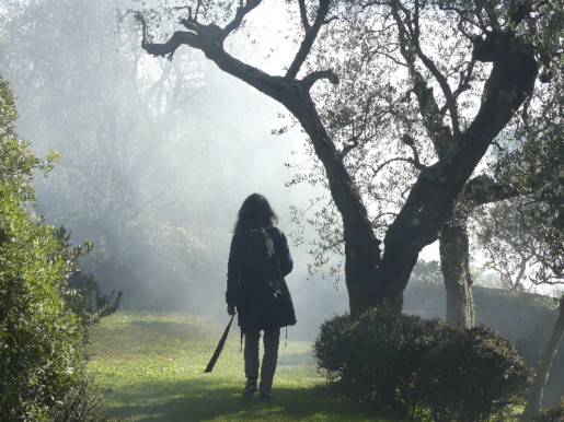 La photographe Anne-Emmanuelle Thion en reportage pour Garden_Lab chez Jean Mus à Cabris sur la Côte d'Azur.