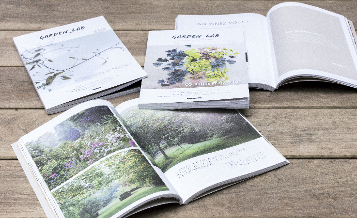Devenez revendeur des magazines Garden Lab numéro 1 "Couleurs et Matières" et Garden Lab numéro 2 "Structures et Formes"