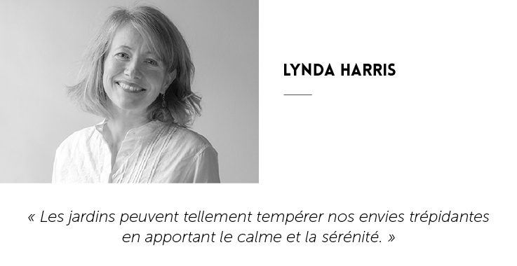 Portrait de Lynda Harris, elle est l'une des paysagistes de la Garden Team.