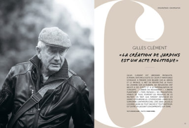 Conversation avec le paysagiste et écrivain Gilles Clément dans le numéro 6 de Garden Lab