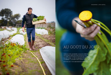 Dernier numéro de la revue Garden_Lab #07, Le jardin comestible, pages intérieurs.