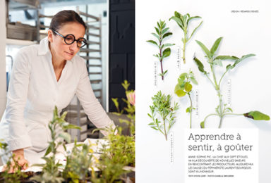 Dernier numéro de la revue Garden_Lab #07, Le jardin comestible, pages intérieurs.