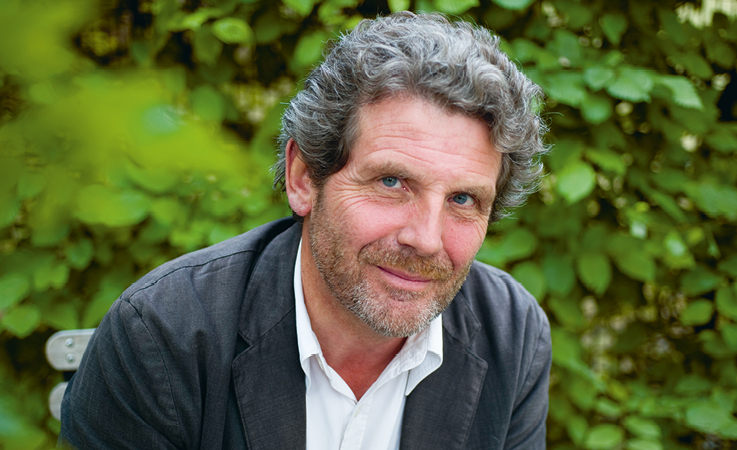 Discusion au domaine de Chaumont-sur-Loire, avec Michel Pena.