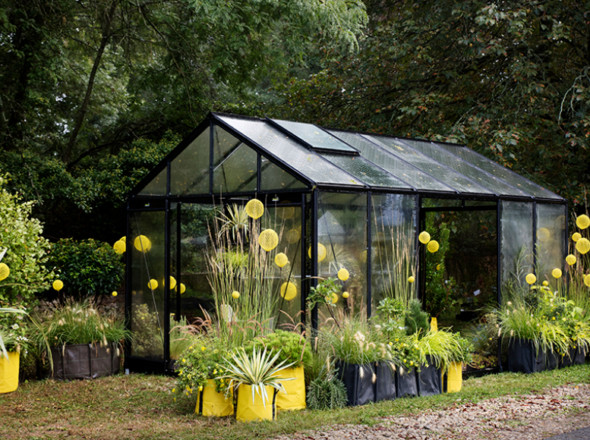Détails du stand jardin de Garden_Lab à la fête des plantes de Saint-Jean-de- Beauregard.