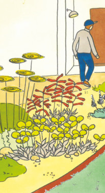 Conception d'un jardin sec sur gravier par Amélie Tura. Garden_Lab n°10