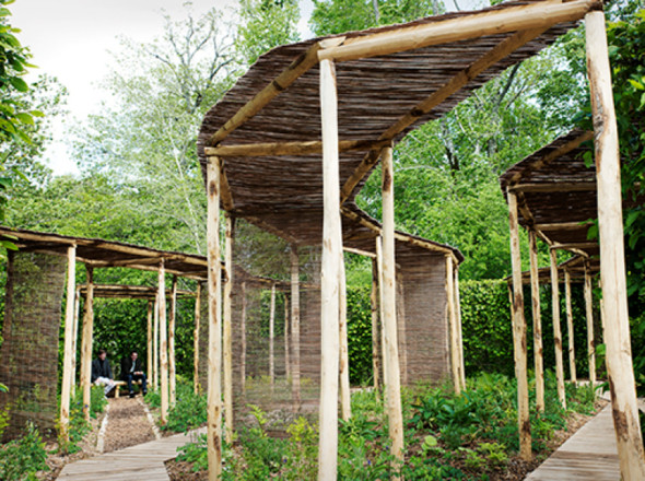 Jardin Le-jardin-zebre, Festival des jardins de Chaumont-sur-Loire, 2021.