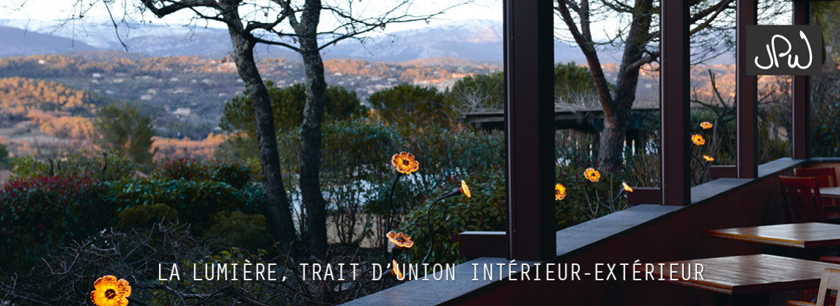 Jean-Philippe Weimer, créateur de luminaires de jardins. Dessinés et conçus sur mesure.