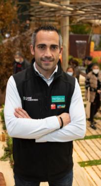 Franck Serra, Maître jardinier 2021, du concours du Carré des jardiniers, salon Paysalia.