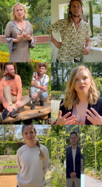 Interview de 6 concepteurs du festival International des jardins de Chaumont-sur-Loire 2022.